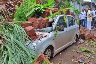 RAIN ALERT IN KERALA  കണ്ണൂരില്‍ കാലവർഷം കനത്തു  HEAVY RAIN IN KASARAGOD  Rain Updates In Kasaragod