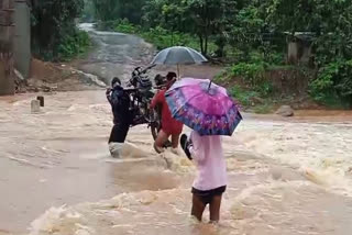 TRIBALS SUFFERING TO RAINS