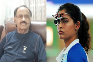 paris Olympics 2024  Manu Bhaker  Olympics 2024 news  മനു ഭാക്കര്‍ സണ്ണി തോമസ്