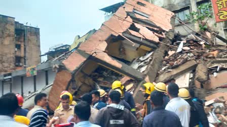 Building Collapse In New Mumbai