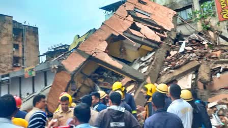 Three-storey building collapses in Navi Mumbai's Shahbaz village, many feared trapped