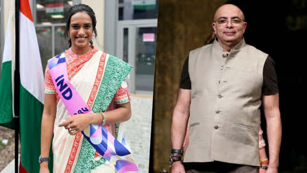 At the 2024 Paris Olympics opening ceremony, PV Sindhu and Sharath Kamal led the Indian team, dressed in ceremonial attire by Tarun Tahiliani's TASVA. The outfits, featuring ikat prints and Banarasi brocade, faced heavy criticism online for their perceived lack of quality and creativity.