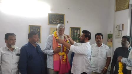 All India OBC President Shabbir Ansari visited Gulbarga