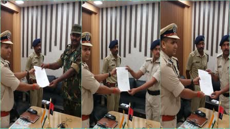 The jawans who nabbed the miscreants who opened fire in the Gaya court were awarded certificates of appreciation