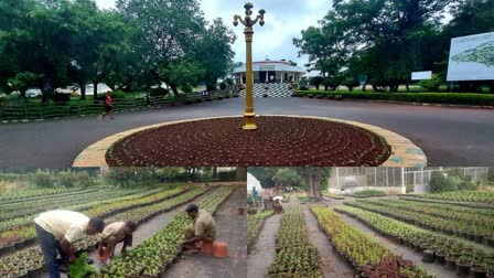 Dr BR Ambedkar  Lalbagh ready for fruit flower show  Lalbagh Botanical Garden