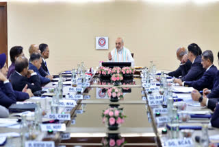 Union Home Minister Amit Shah during National Security Strategies Conference.