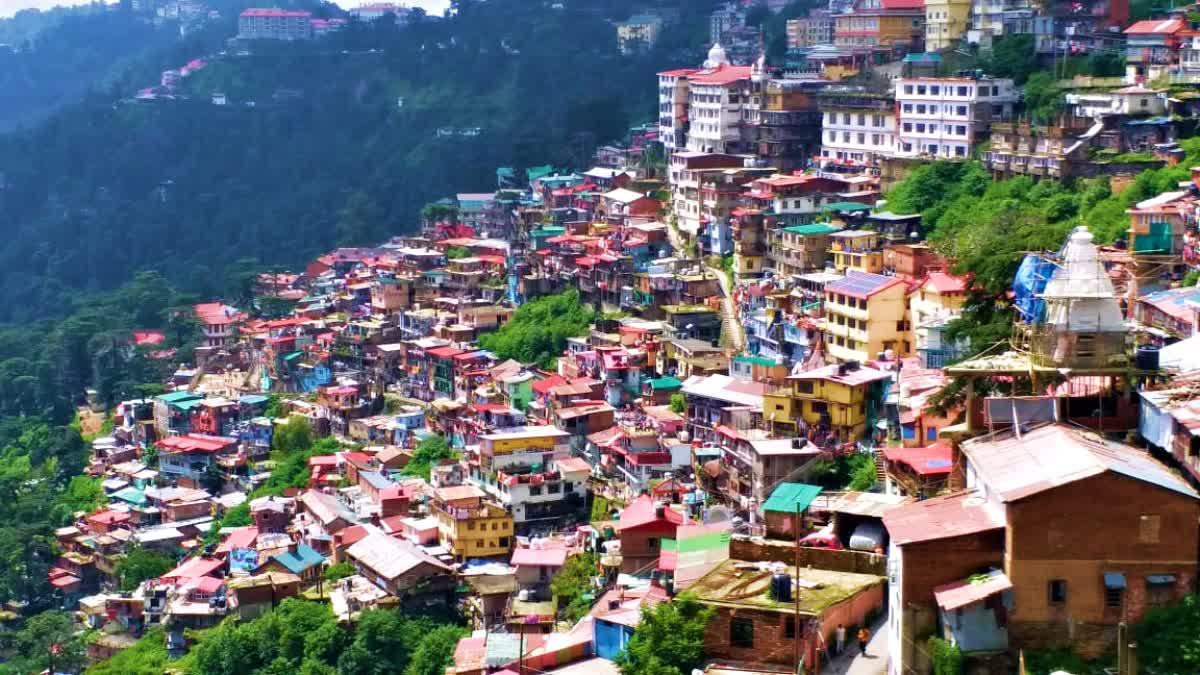 Krishna Nagar in sinking zone in Shimla