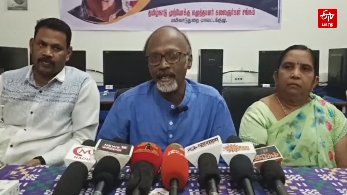 “இளைய தலைமுறையினர் வரலாற்று நூல்களை வாசிக்க வேண்டும்” - பாலபுரஸ்கார் விருது பெற்ற எழுத்தாளர் உதயசங்கர் கோரிக்கை