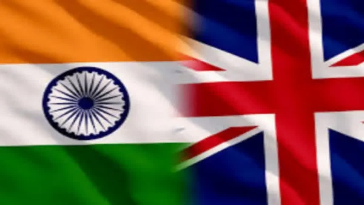 India and UK flags