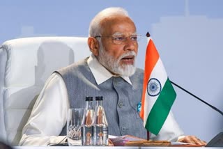 Etv BharatPM Modi to address B20 Summit India 2023 today  g20  b20  india  india economic growth  narendara modi  ബി20  നൃൂഡൽഹി  പ്രധാനമന്ത്രി നരേന്ദ്ര മോദി  സാമ്പത്തിക മേഖല  ഉച്ചകോടി