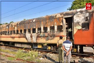 Madurai train coach fire