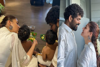 Vignesh Shivan drops picture of 'first Onam with twins Uyir and Ulagam,' and wifey Nayanthara