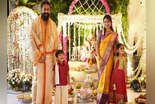 Yash and Radhika Pandit Family