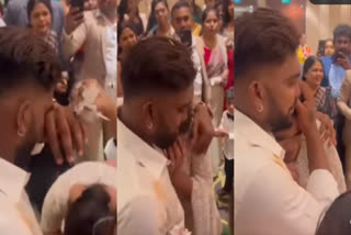 Wanindu Hasaranga Viral video  Wanindu Hasaranga  Wanindu Hasaranga wedding  Wanindu Hasaranga gets emotional  വാനിന്ദു ഹസരങ്ക  വാനിന്ദു ഹസരങ്ക വൈറല്‍ വിഡിയോ  ഏഷ്യ കപ്പ്  ഏഷ്യ കപ്പ് 2023  Asia Cup 2023