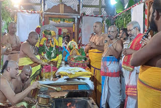 pavithrotsavam celebrations in yadadri temple