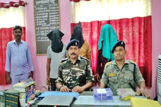 Latehar Police arrested three criminals