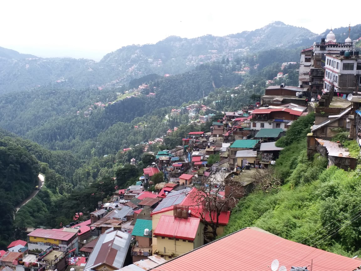 Krishna Nagar in sinking zone in Shimla