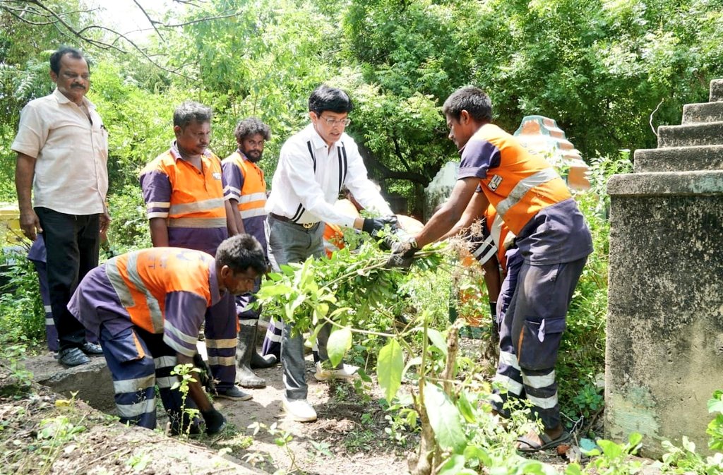 கால் டூ ஆக்ஷன் திட்டத்தின் மூலம் நடைபெற்று வரும் தூய்மை பணி