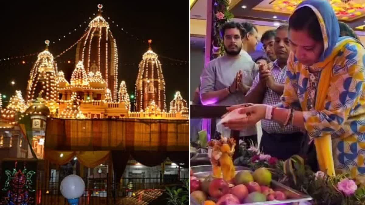 दिल्ली के मंदिरों में जन्माष्टमी की धूम