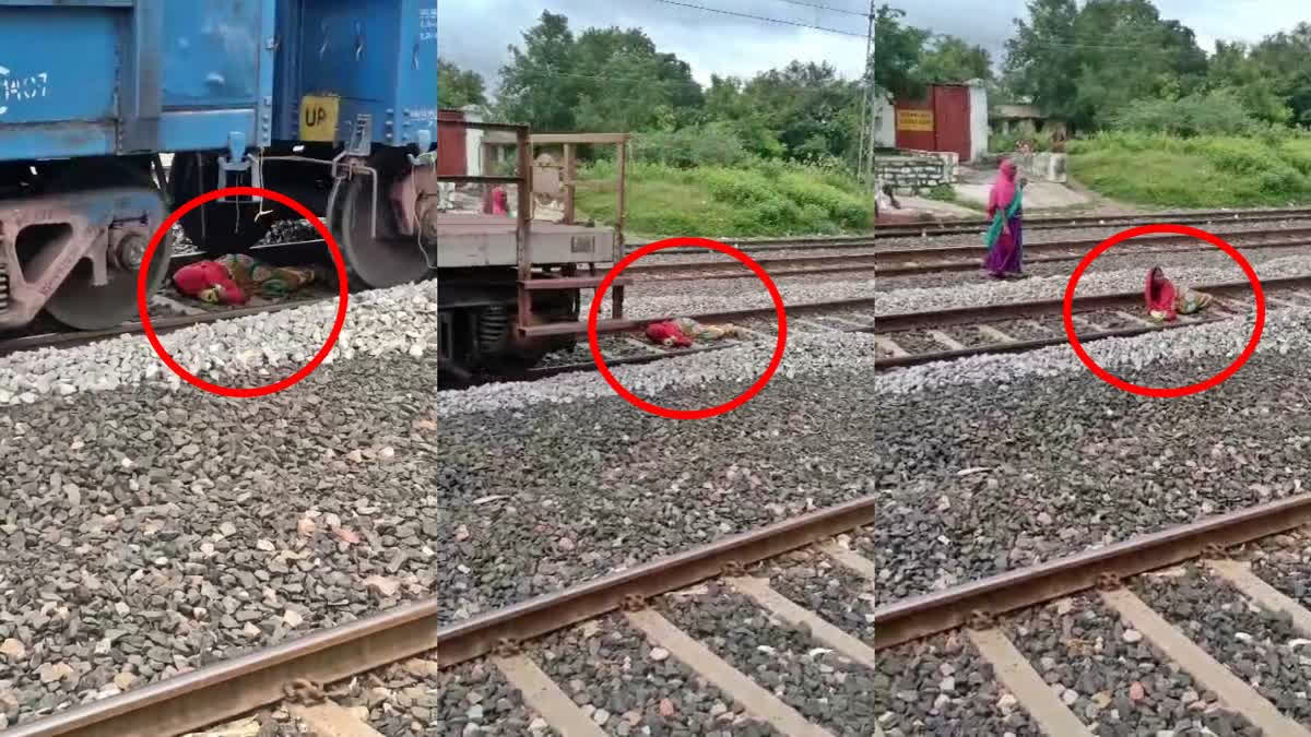 TRAIN ACCIDENT  CRUSHED UNDER TRAIN  CROSSING RAILWAY TRACKS  NAVANDGI RAILWAY STATION