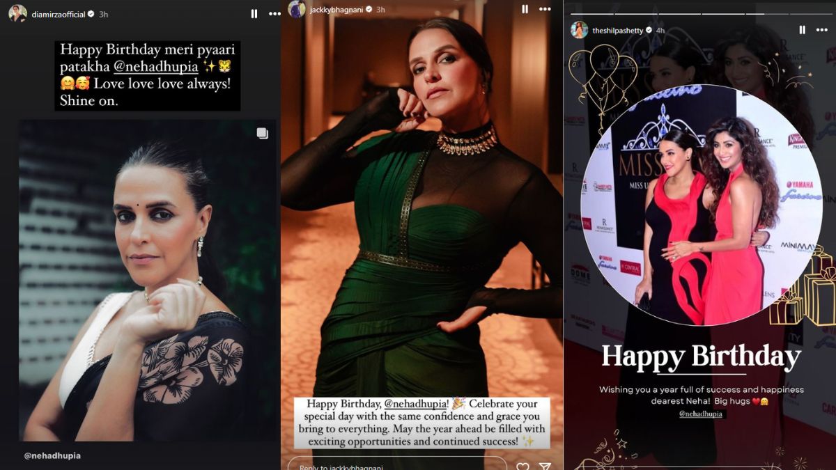 celebs wishes Neha Dhupia Birthday