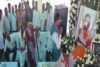 jhingia oram Memorial Service