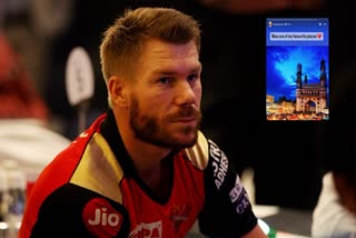 David Warner Remembers Charminar