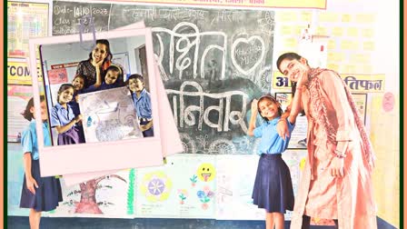 Bihar's Innovative Teacher Khushboo Anand With Her Students