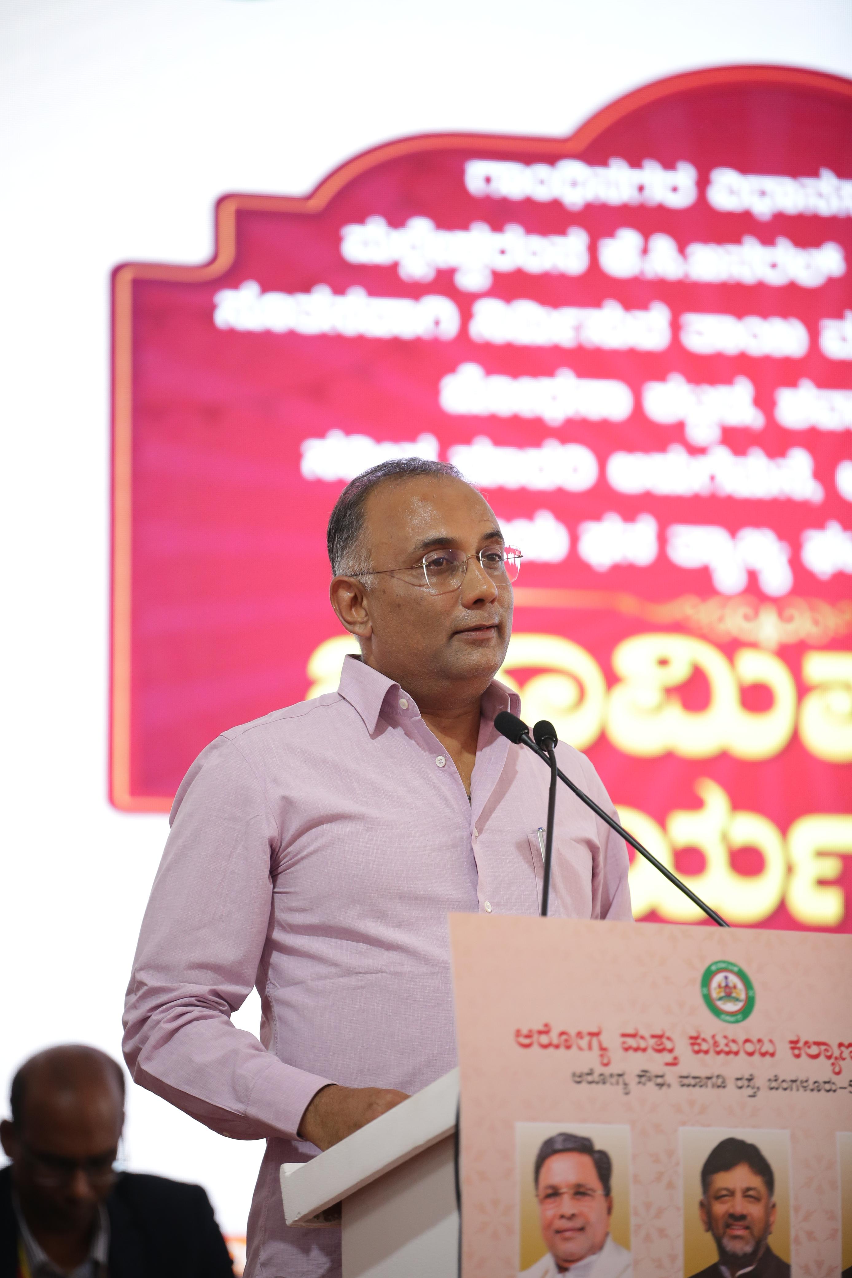 Minister Dinesh Gundurao