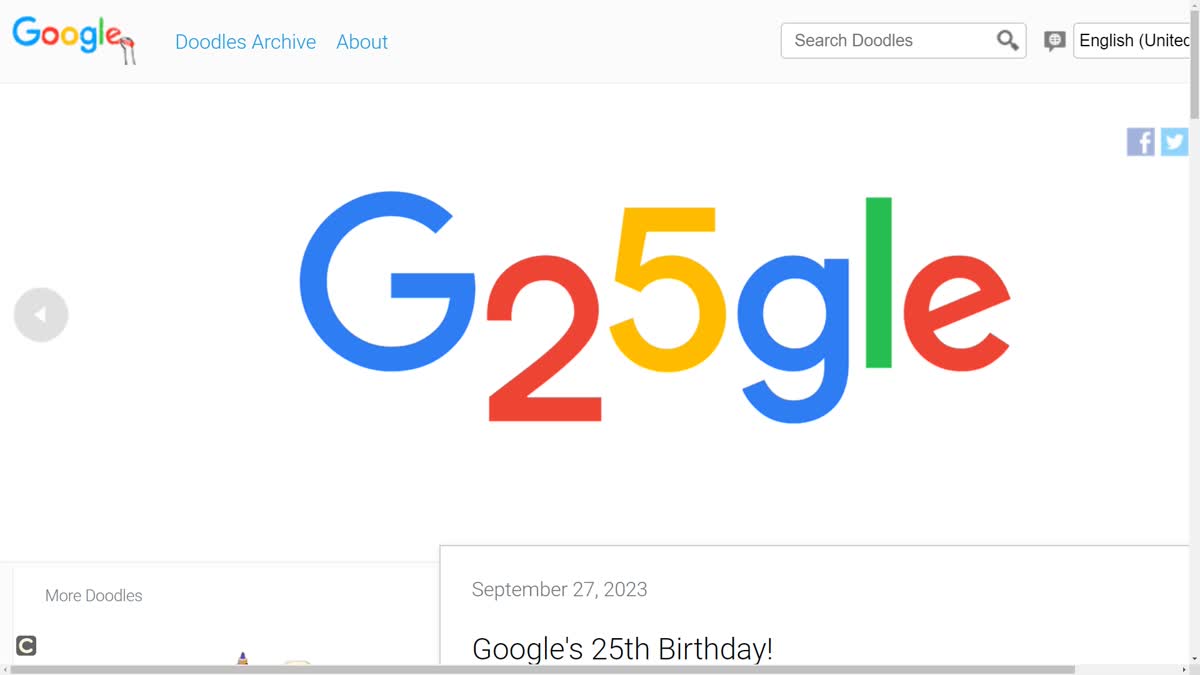 Google 17th Birthday Logo Gets Trumped By NFL Scores Doodle In US