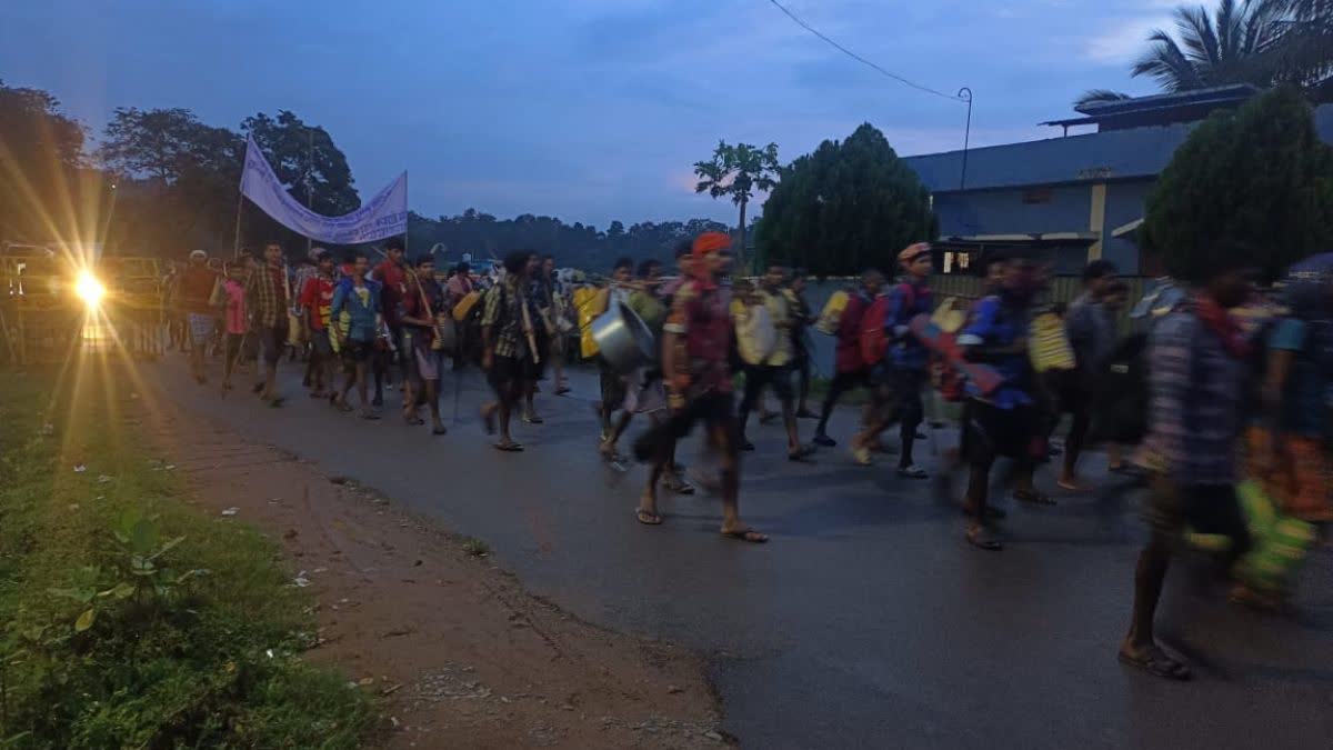 Abujhmarh Tribals Protest In Narayanpur