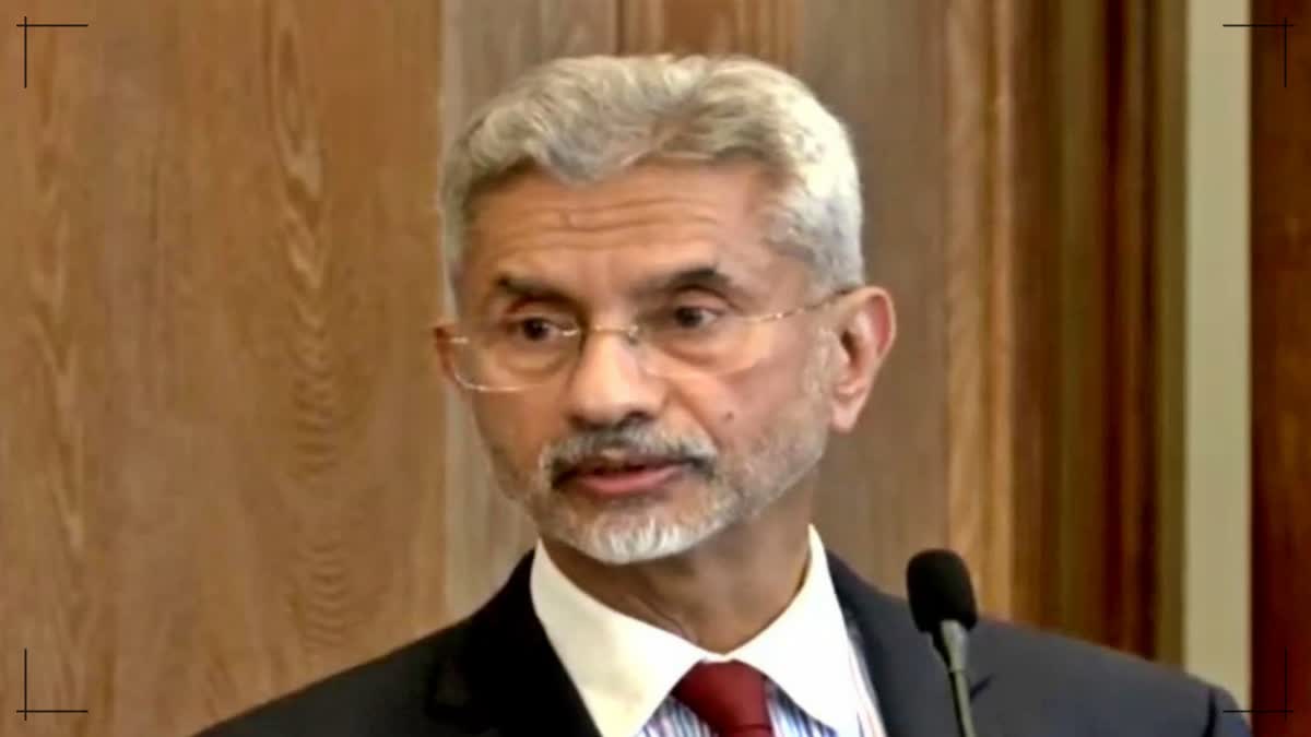 External Affairs Minister Jaishankar