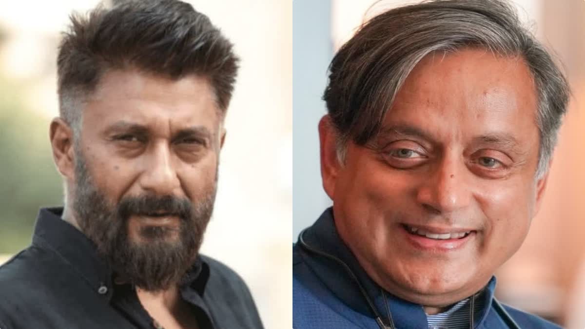 Allegation of took money to promote foreign vaccine Seek legal advice against Vivek Agnihothri says Sashi Tharoor  Sashi Tharoor About Vivek Agnihothri Allegation  Vivek Agnihothri  Sashi Tharoor  വിവേക് അഗ്നിഹോത്രി  വിവേക് അഗ്നിഹോത്രിയുടെ വിവാദ പരാമര്‍ശം  വിഷയത്തില്‍ നിയമോപദേശം തേടി  ഇത് തരംതാണ പ്രചരണ തന്ത്രം  ശശി തരൂര്‍  കോണ്‍ഗ്രസ് പ്രവര്‍ത്തക സമിതിയംഗം ശശി തരൂര്‍  വാക്‌സിന്‍ വാര്‍