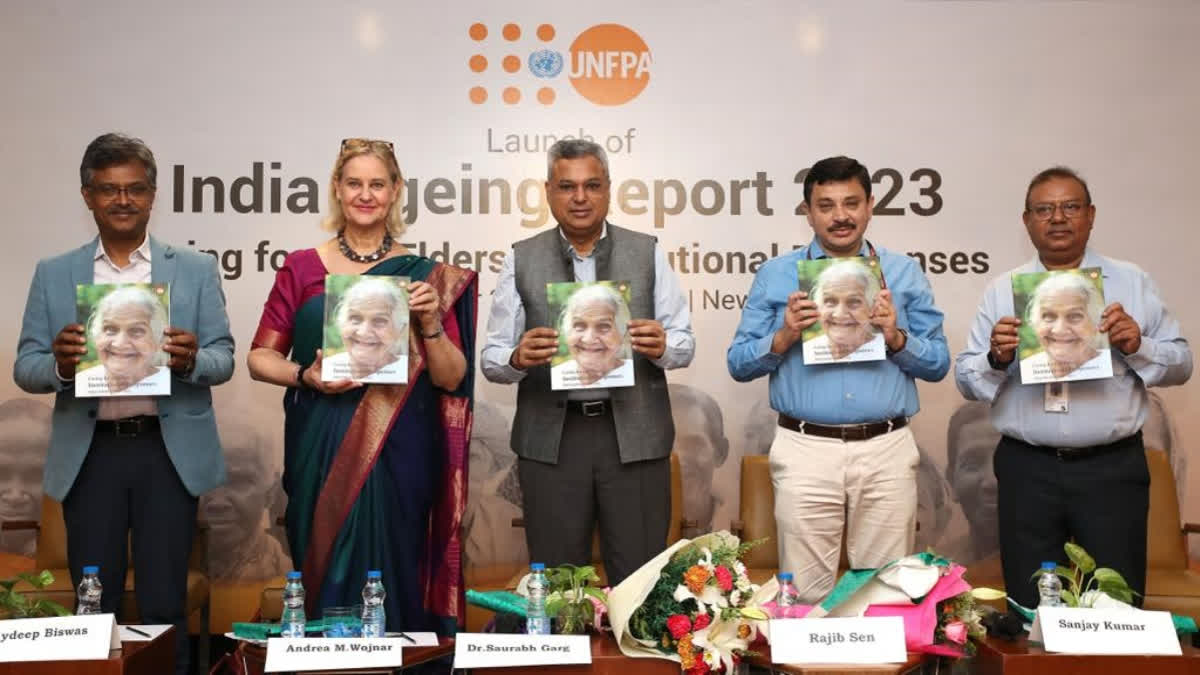 The elderly population in India is expanding at an unprecedented rate and could surpass the children's population by mid-century, reveals a new UNFPA report, underlining that young India will turn into a rapidly ageing society in the coming decades.