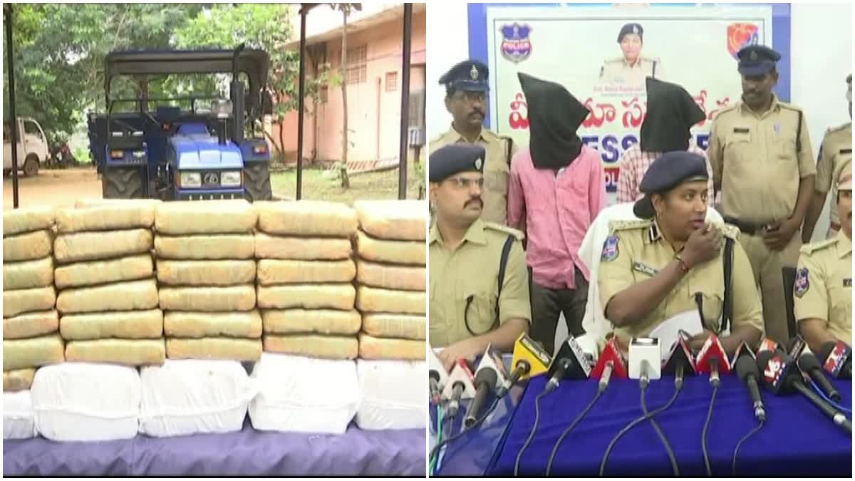 Ganja Smuggling in Telangana