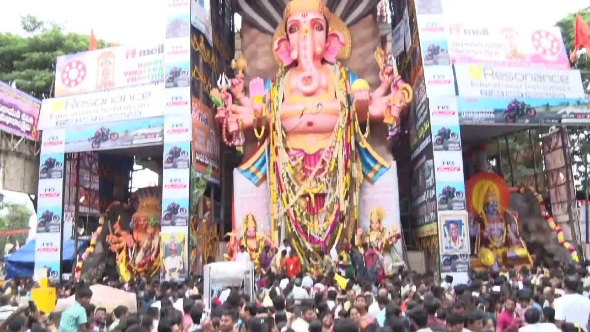 Khairatabad Ganesh Nimajjanam 2023 గణేశ్‌ నిమజ్జనాలకు పూర్తైన