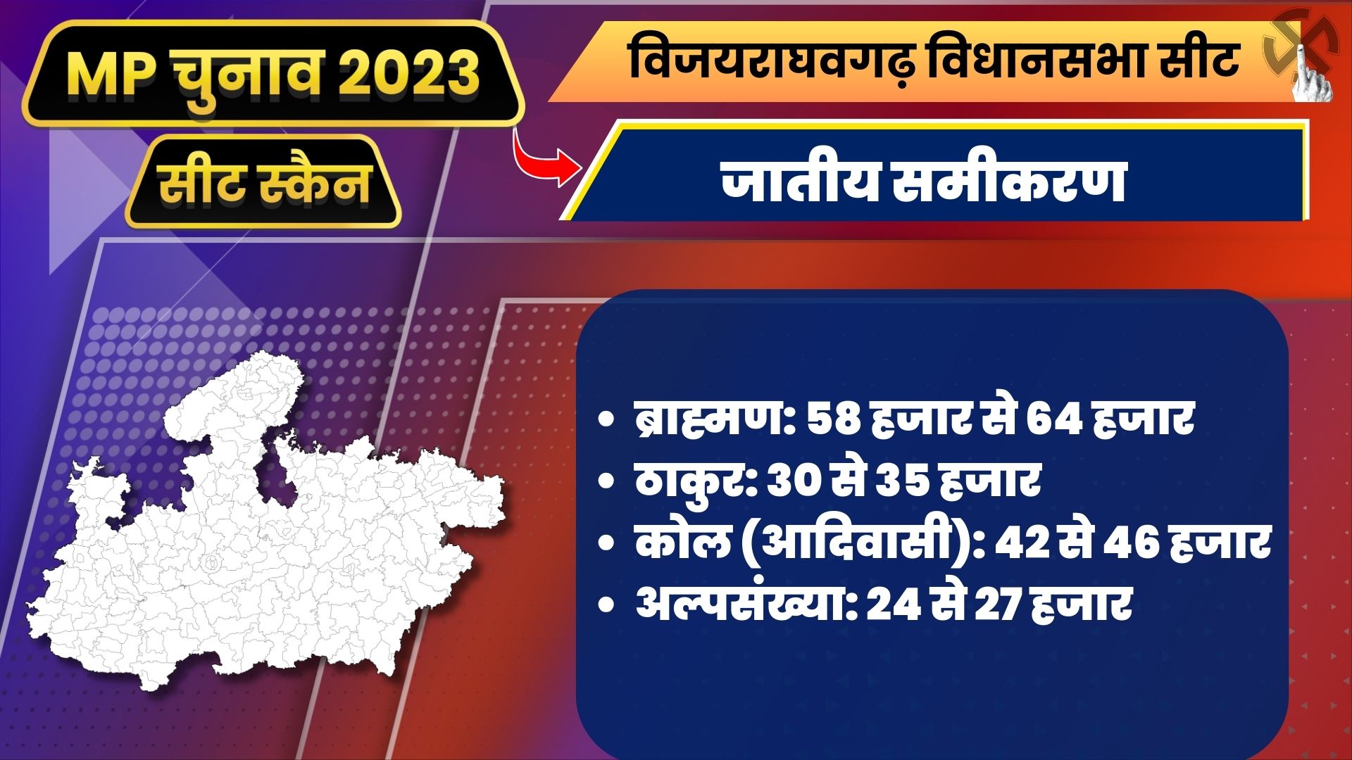 MP Seat Scan Vijayraghavgarh