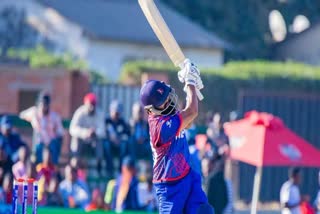 Dipendra Singh Airee hits 6 Consecutive Sixes  Dipendra Singh Airee  Asian Games 2023  Nepal vs Mongolia  Dipendra Singh Airee breaks Yuvraj Singh record  ദിപേന്ദ്ര സിങ്‌ ഐറി  യുവ്‌രാജ് സിങ്  നേപ്പാള്‍ vs മംഗോളിയ  ഏഷ്യന്‍ ഗെയിംസ് 2023