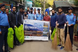 عالمی یوم سیاحت، سرینگر میں صفائی مہم