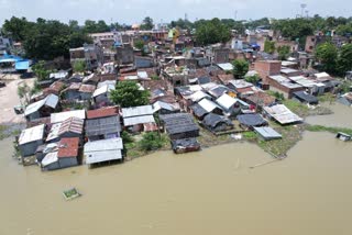 River water level increasing in Malda