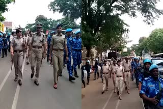 police-march-in-belagavi-for-ganesha-idols-immersion