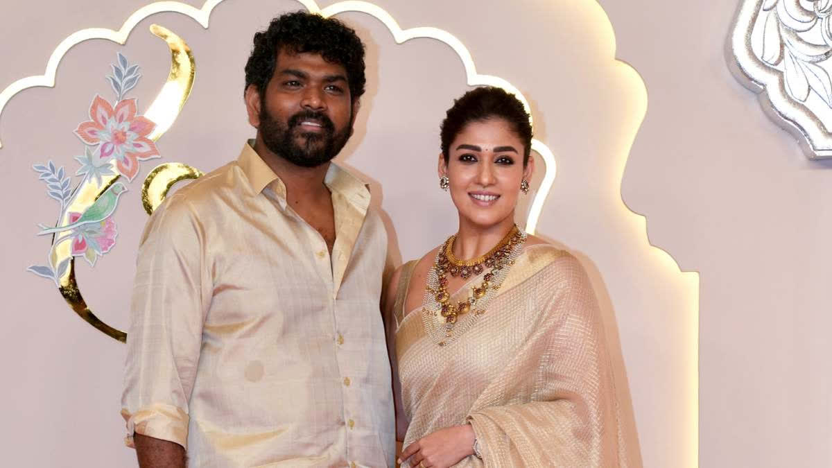 Nayanthara and Vignesh Shivan celebrated their twin sons Uyir and Ulag's second birthday in Mykonos, Greece. They shared heartfelt Instagram posts, expressing their love and gratitude, with Vignesh praising Nayanthara for being an amazing mother while managing her work and family life.