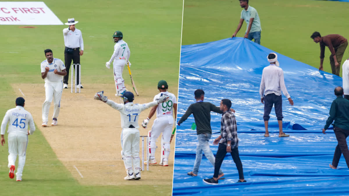 INDIA VS BANGLADESH KANPUR TEST