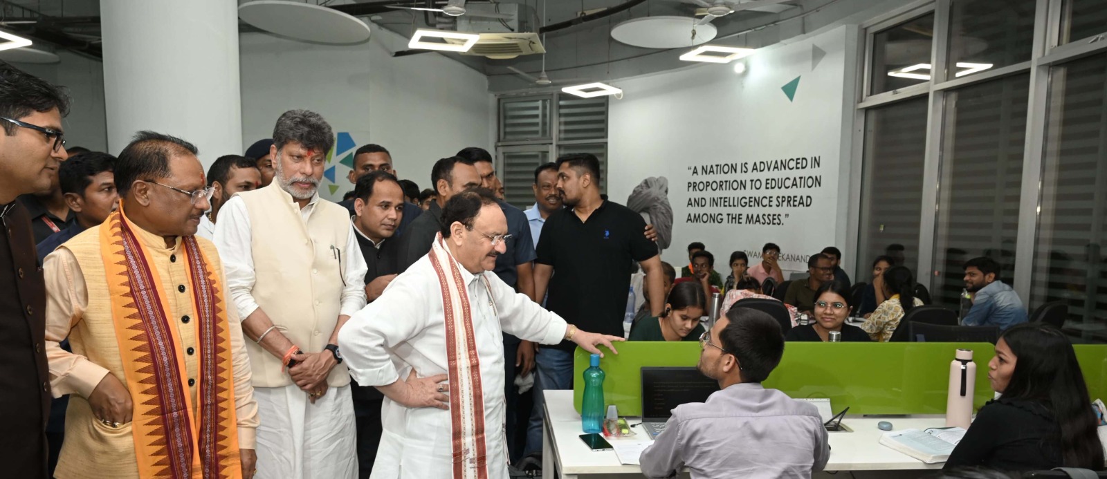 JP Nadda Chhattisgarh Visit