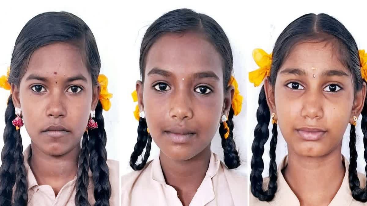 TN Govt School Girls found 1000 years old Rajarajan coins while playing in the sand