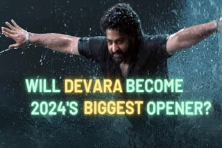 Jr. NTR's Devara: Part 1 releases amid much fanfare. The film helmed by Koratala Siva is anticipated to achieve record-breaking box office numbers with projected worldwide collections exceeding Rs 125 crore. Read on for what early estimates suggest regarding Devara box office collection day 1.