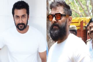 CHIYAAN VIKRAM AND SURIYA  SHANKAR MOVIE  ചിയാന്‍ വിക്രം  സൂര്യ