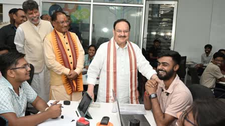 JP Nadda Chhattisgarh Visit