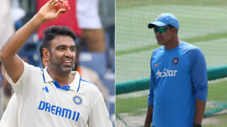 ASHWIN BREAKS ANIL KUMBLE RECORD