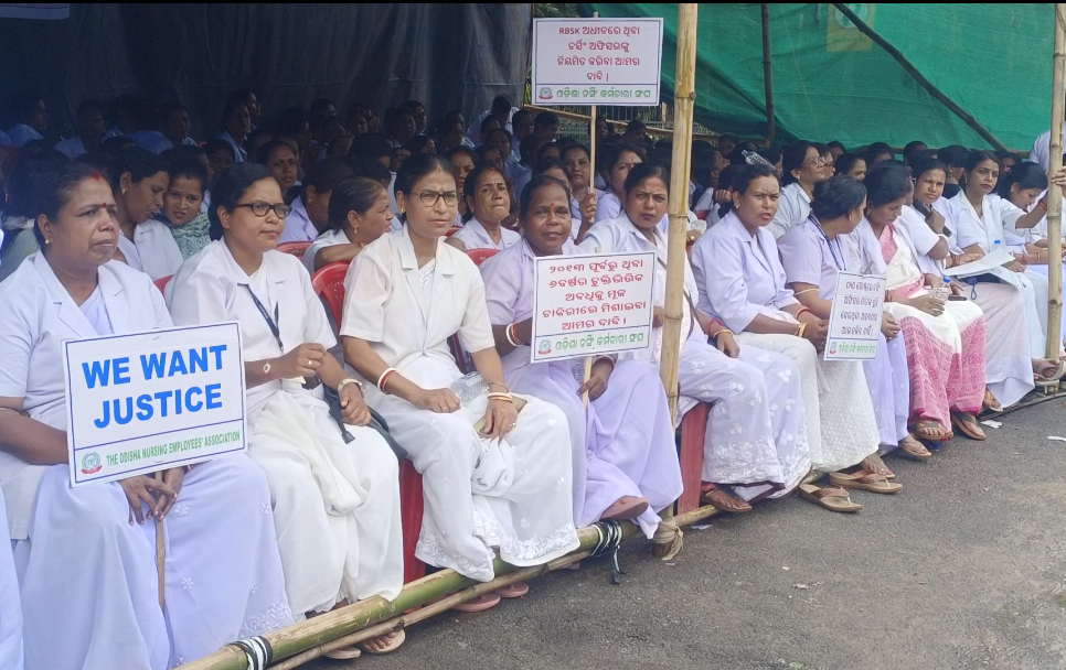 Nursing Employees Protest